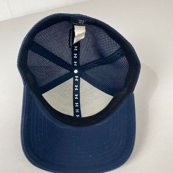 Under Armour Mens Medium/Large Fitted Mesh Baseball hat Logo Golf pre owned - Picture 8 of 13
